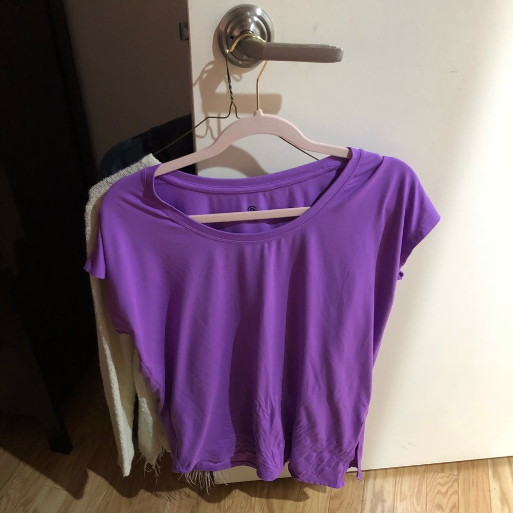Purple champion top